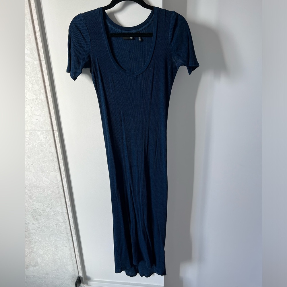 AG navy blue dress